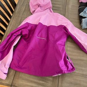 Girls size 10/12 purple light jacket